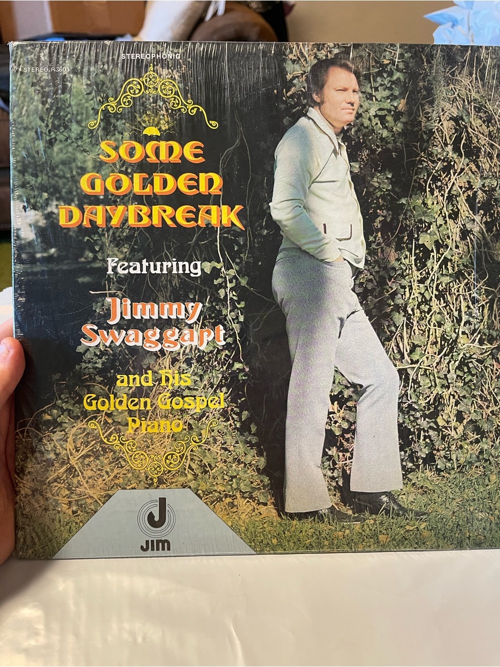 JIMMY SWAGGART: some golden daybreak JIM 12" LP 33 RPM